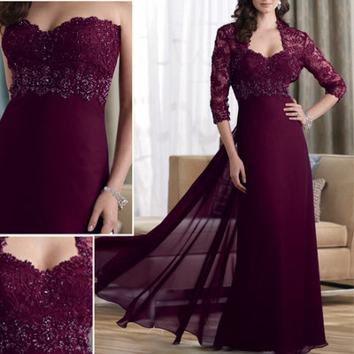 Strapless-Wine-Red-Chiffon-Lace-Applique-Beaded-Mother-of-The-Bridal-Dress-Evening-Dress-with-3-4-Sleeves-Jacket-M1305203-.jpg