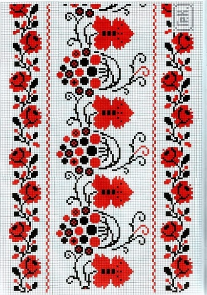 українська вишивка хрестиком 1
