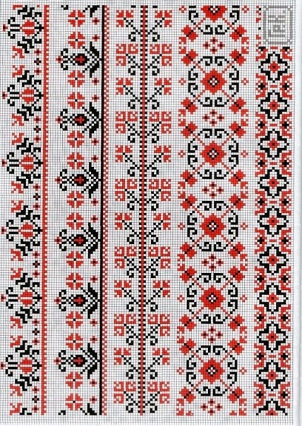 українська вишивка хрестиком 2