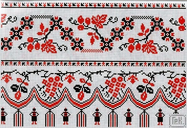 українська вишивка хрестиком 4