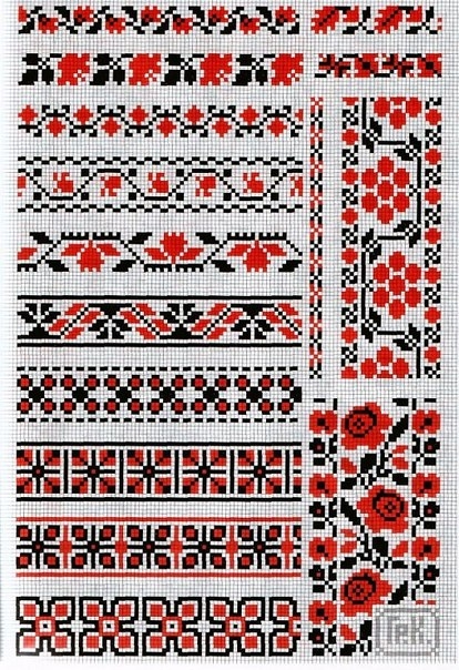українська вишивка хрестиком 5