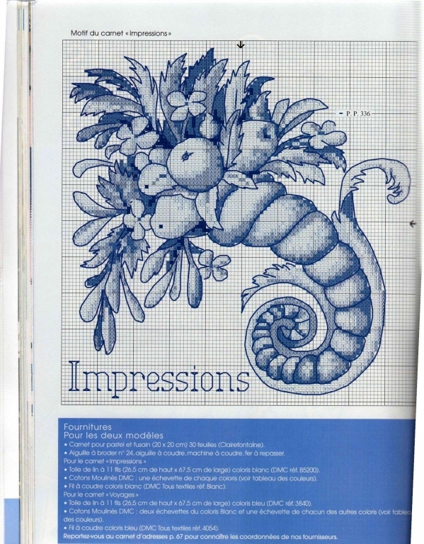 Гжель Синяя вышивка 