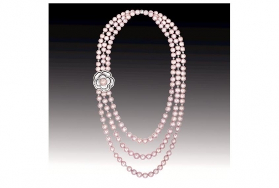 Collier Camelia Nacre FD tn